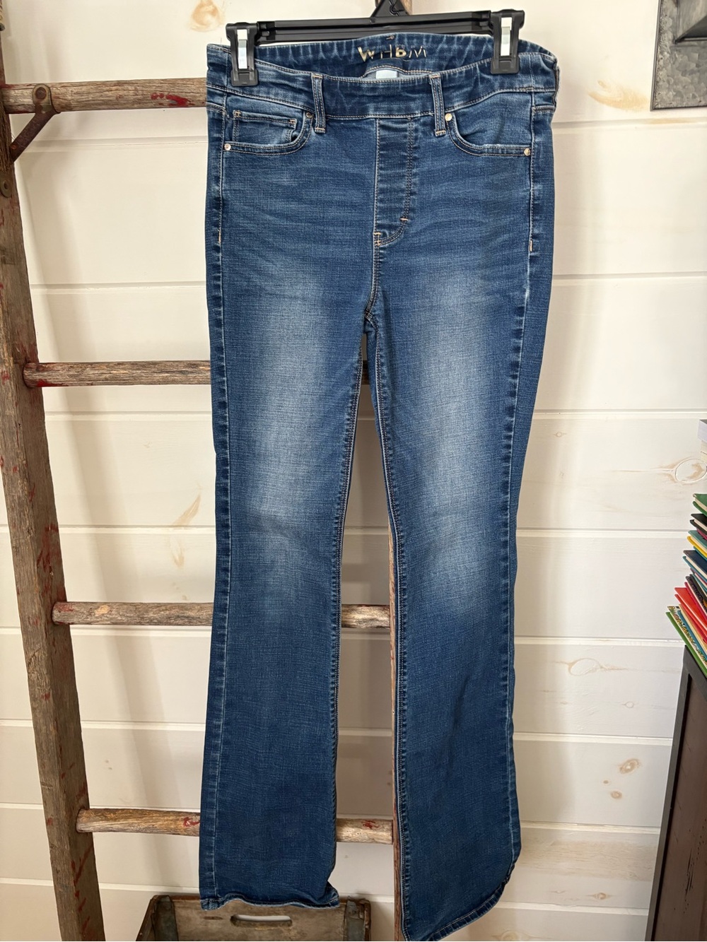 White House Black Market Medium Blue Flare Jeans